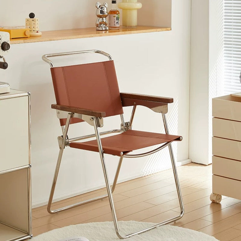 Mid‑Century Folding Lounge Chair for Home &amp; Office