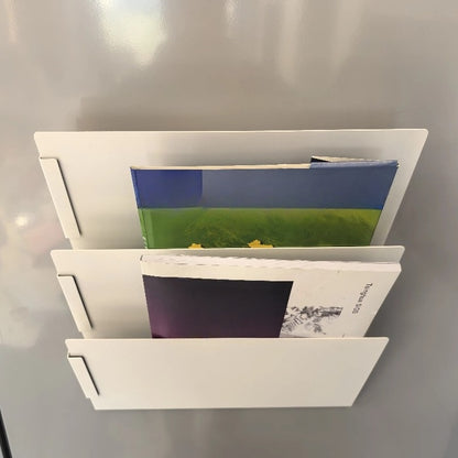 Magnetic Wall‑Mount Document Organizer