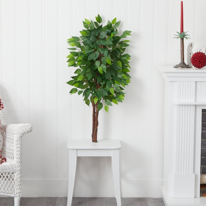 3’ Artificial Double Trunk Ficus Tree (No Pot) - FCHF CITY