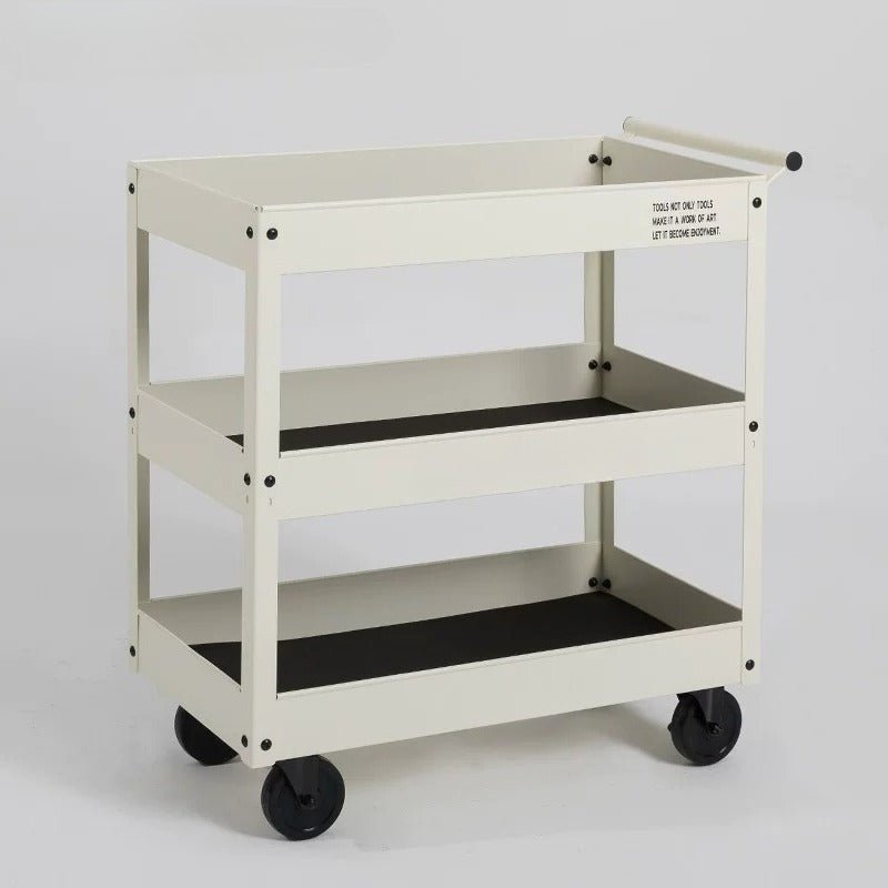 3-Tier Metal Tool Cart - FCHF CITY
