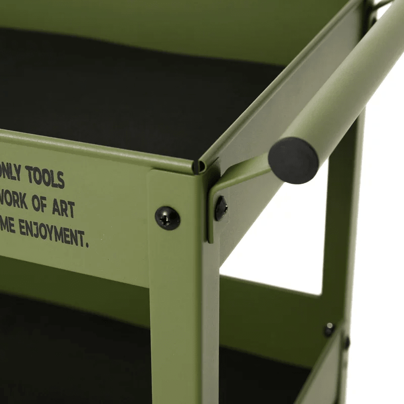 3-Tier Metal Tool Cart - FCHF CITY