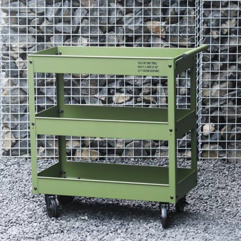 3-Tier Metal Tool Cart - FCHF CITY