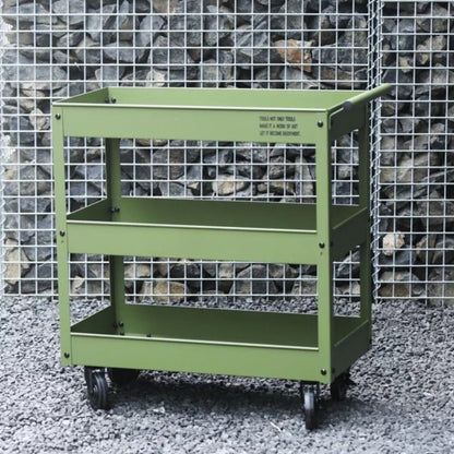 3-Tier Metal Tool Cart - FCHF CITY