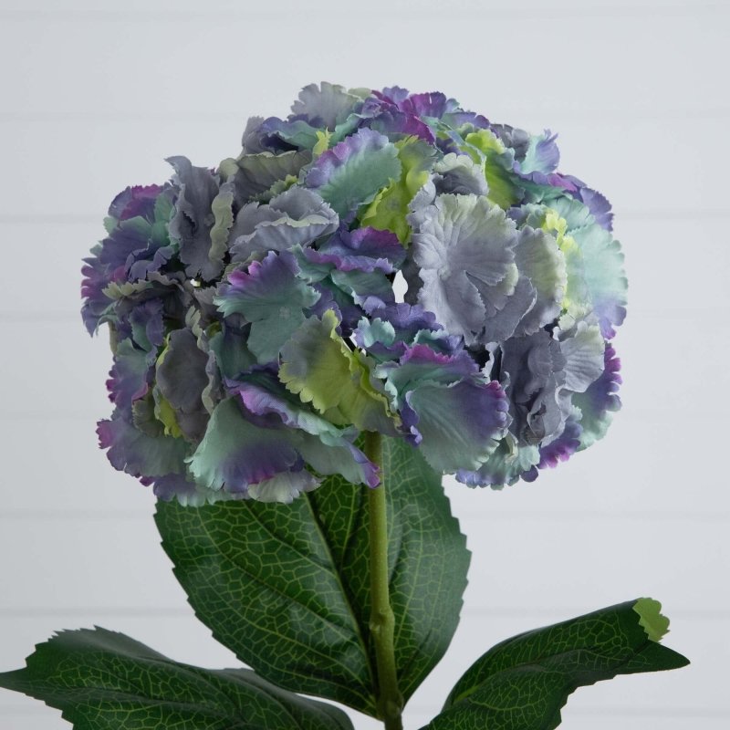 30&quot; Artificial Hydrangea Flower Stems - Set of 3 - FCHF CITY