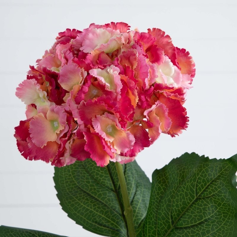 30&quot; Artificial Hydrangea Flower Stems - Set of 3 - FCHF CITY