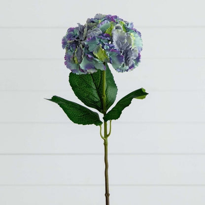 30&quot; Artificial Hydrangea Flower Stems - Set of 3 - FCHF CITY