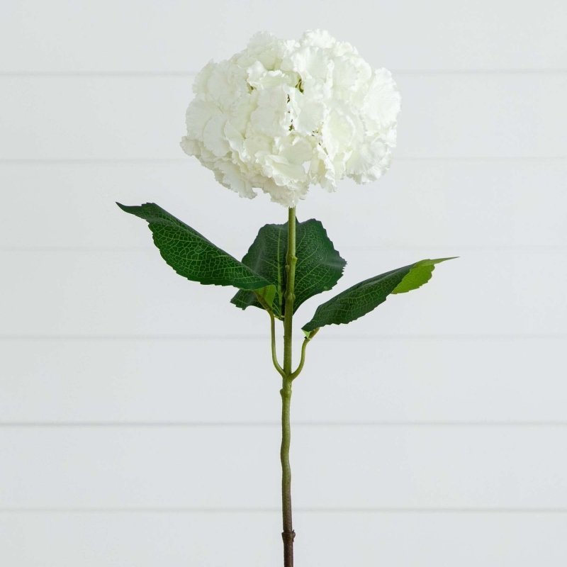 30&quot; Artificial Hydrangea Flower Stems - Set of 3 - FCHF CITY