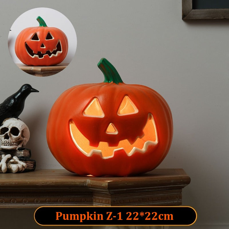 Large Halloween Pumpkin Lantern Decor