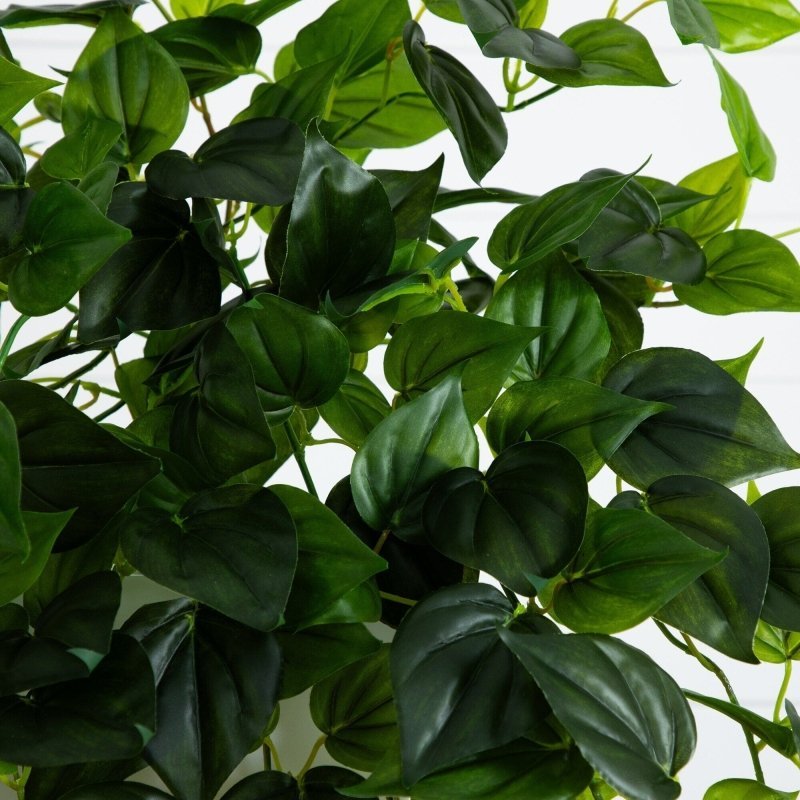 32” Artificial Philo Hanging Bush Plant (Set of 2) UV Resistant (Indoor/Outdoor) - FCHF CITY