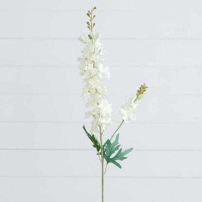 33&quot; Artificial Delphinium Flower Stems - Set of 3 - FCHF CITY