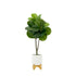 33” Artificial Fiddle Fig with Stand Planter - FCHF CITY