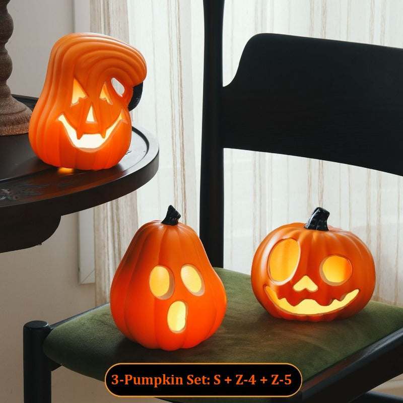 Large Halloween Pumpkin Lantern Decor