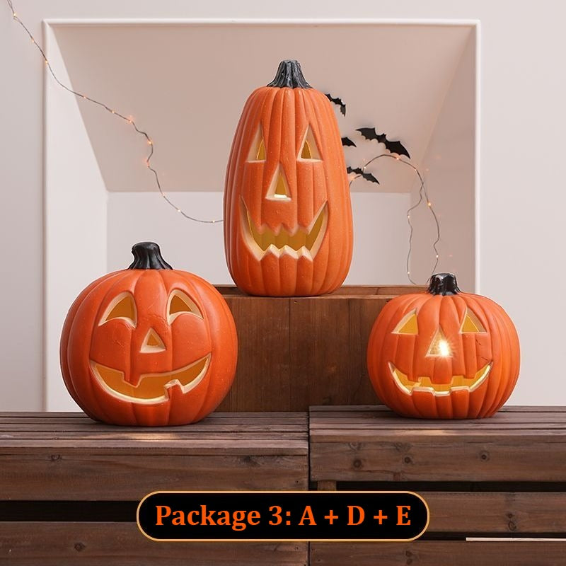Large Halloween Pumpkin Lantern Decor