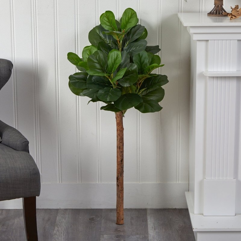 3.5’ Artificial Fiddle Leaf Tree (No Pot) - FCHF CITY