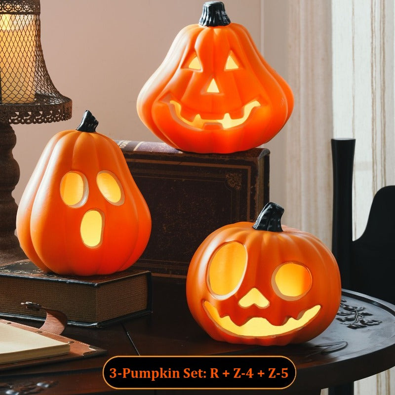 Large Halloween Pumpkin Lantern Decor