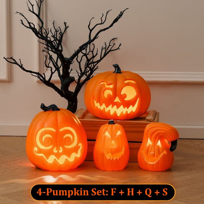 Large Halloween Pumpkin Lantern Decor