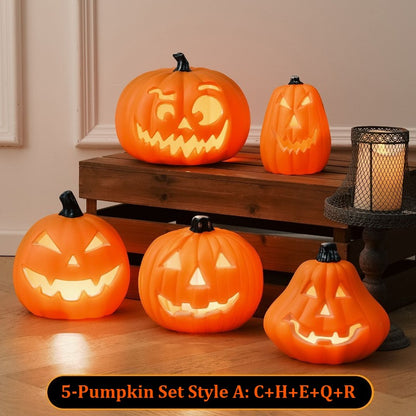 Large Halloween Pumpkin Lantern Decor
