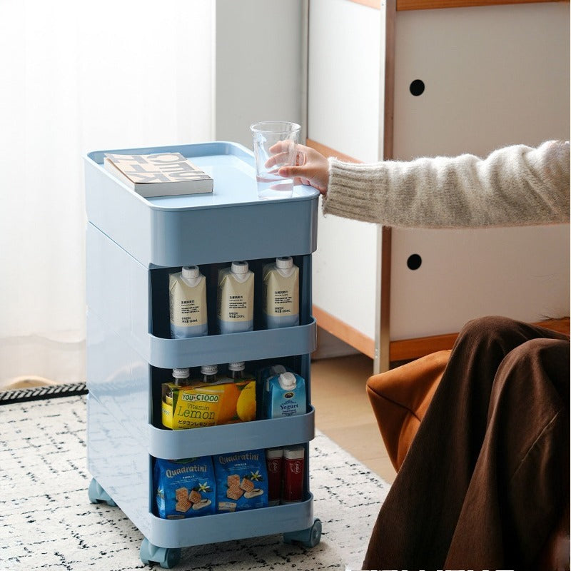 No Odor ABS Rolling Storage Chest with 4 Drawers