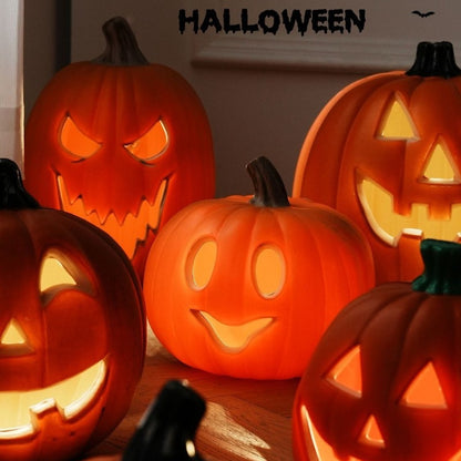Large Halloween Pumpkin Lantern Decor