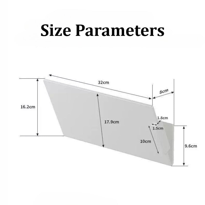 Magnetic Wall‑Mount Document Organizer