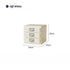 3‑Tier Desktop Drawer Storage Cabinet, ABS Plastic Office File Organizer - FCHF CITY