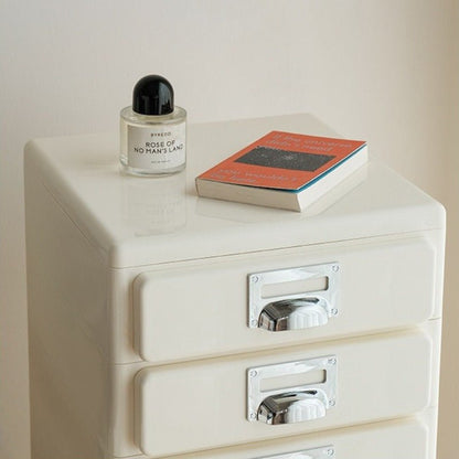 3‑Tier Desktop Drawer Storage Cabinet, ABS Plastic Office File Organizer - FCHF CITY