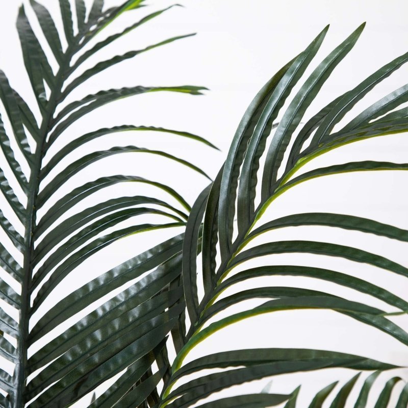 4’ Artificial Double Stalk Golden Cane Palm Tree - Set of 2 - FCHF CITY