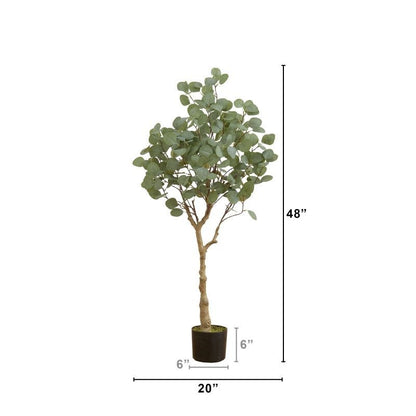 4’ Artificial Eucalyptus Tree - FCHF CITY