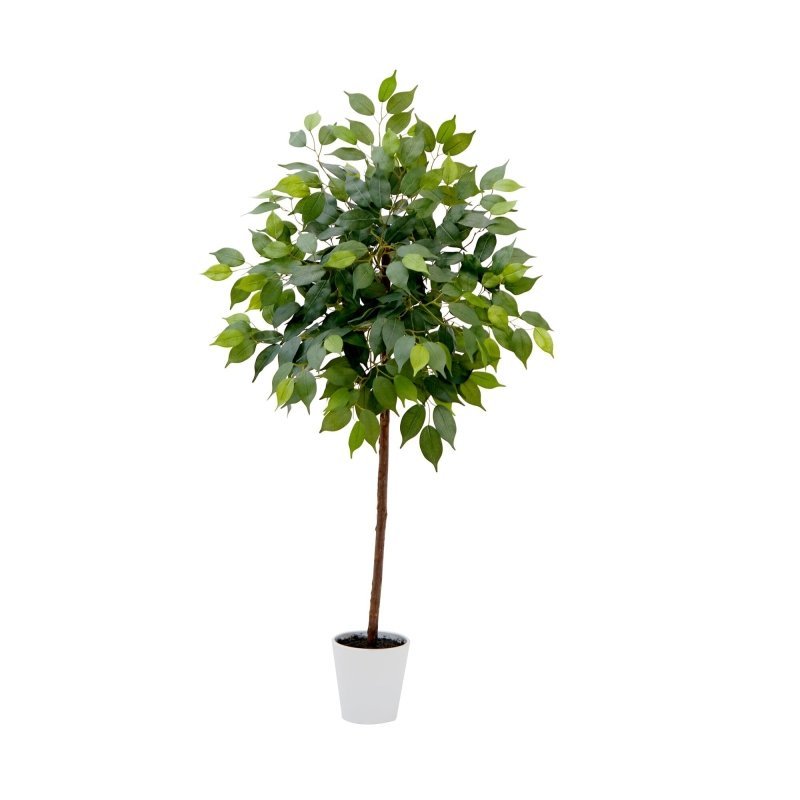 4’ Artificial Ficus Tree with Decorative Planter - FCHF CITY