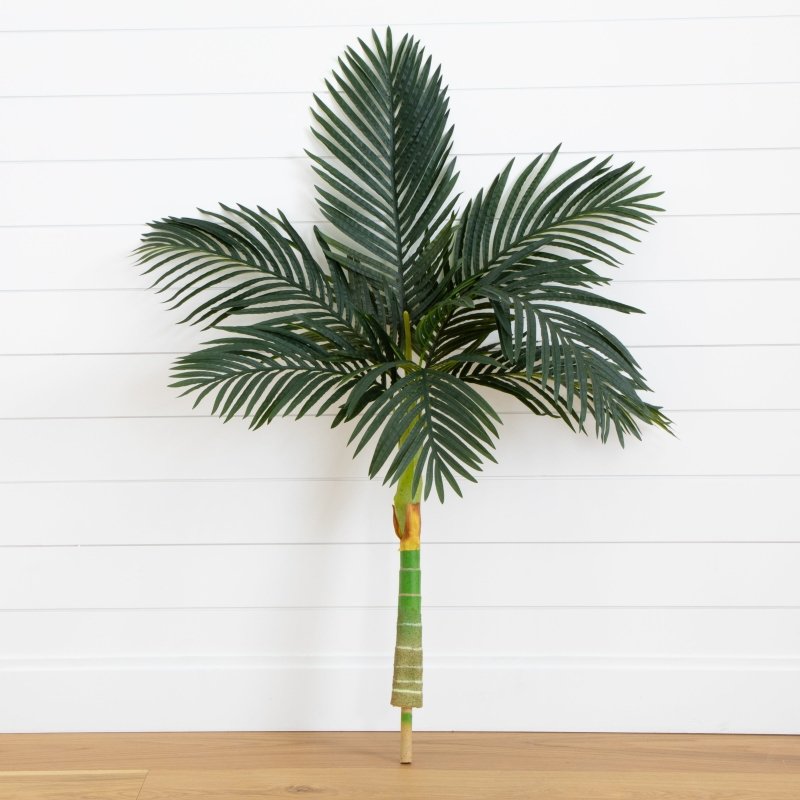 4’ Artificial Golden Cane Palm Tree Without Pot - FCHF CITY