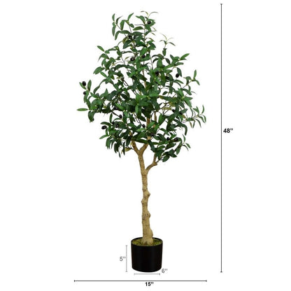 4’ Artificial Olive Tree - FCHF CITY