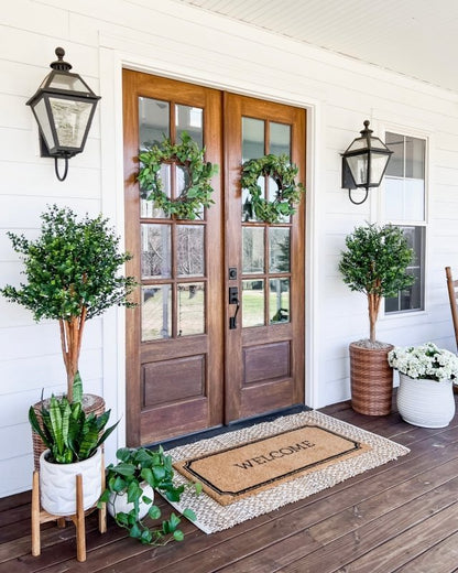 4’ Eucalyptus Artificial Tree UV Resistant Indoor/Outdoor) - FCHF CITY
