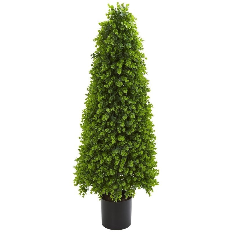 4’ Eucalyptus Topiary Artificial Tree (Indoor/Outdoor) - FCHF CITY