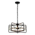 4 - Light Golden or Black Modern Crystal Pendant Light - FCHF CITY