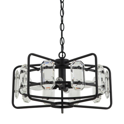 4 - Light Golden or Black Modern Crystal Pendant Light - FCHF CITY