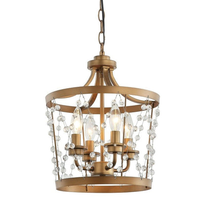 4 - Light Rustic Saddlebrown Pendant Lighting - FCHF CITY