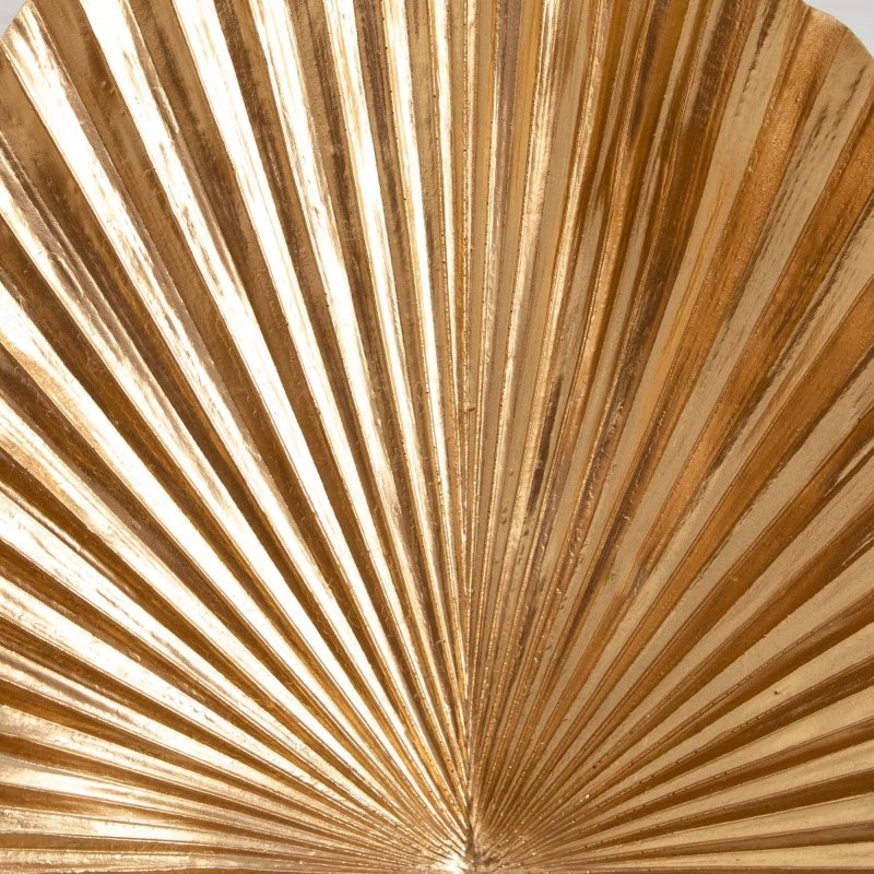 40&quot; Artificial Golden Ruffled Fan Palm Stems - Set of 3 - FCHF CITY