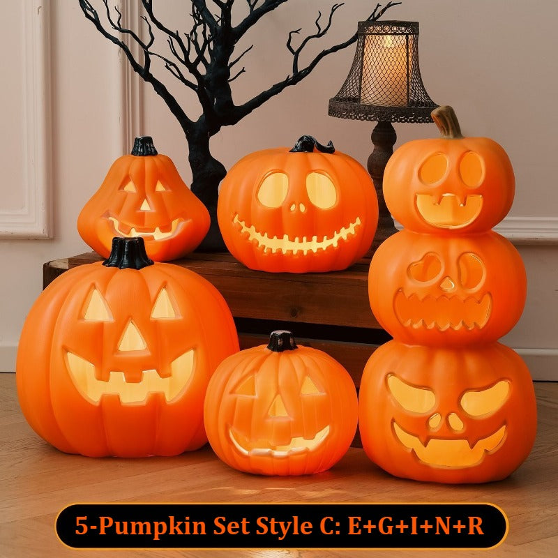 Large Halloween Pumpkin Lantern Decor
