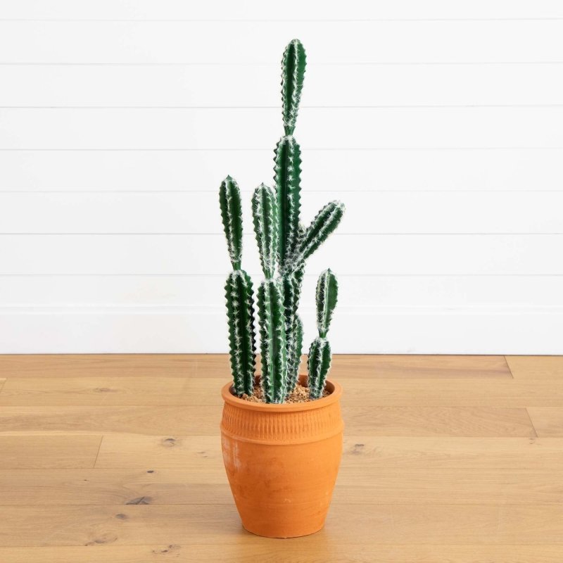 41” Artificial Cactus in Terracotta Planter - FCHF CITY