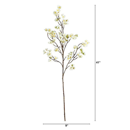 41&quot; Artificial Cherry Blossom Flower Stems - Set of 3 - FCHF CITY