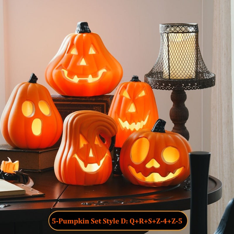 Large Halloween Pumpkin Lantern Decor