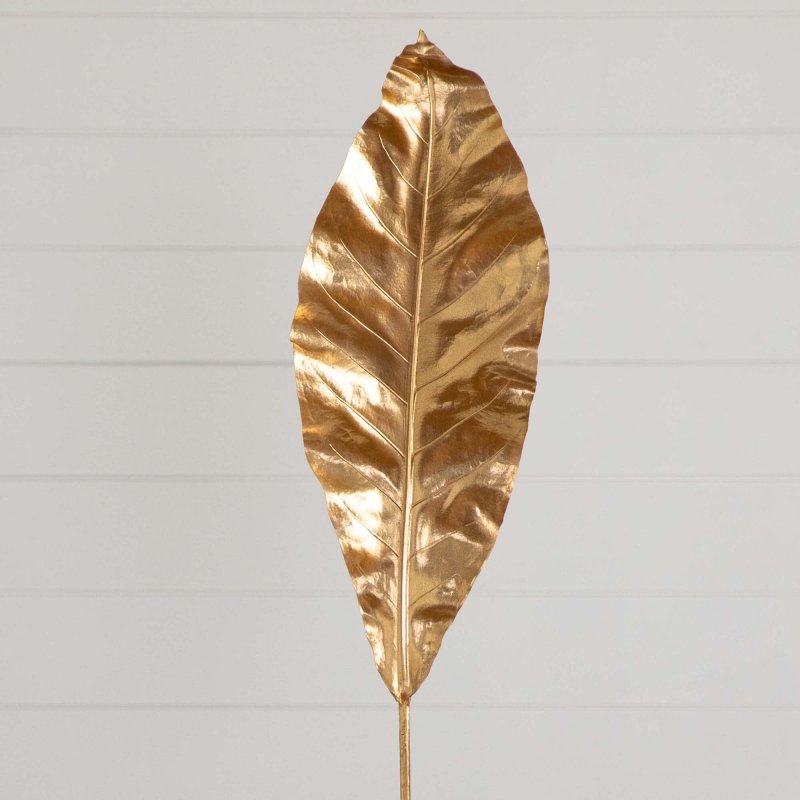 42&quot; Artificial Palm Gold Stems - Set of 3 - FCHF CITY