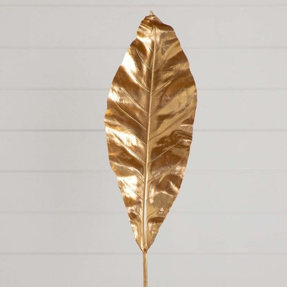 42&quot; Artificial Palm Gold Stems - Set of 3 - FCHF CITY