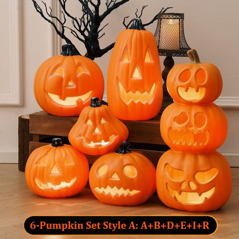 Large Halloween Pumpkin Lantern Decor