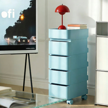 No Odor ABS Rolling Storage Chest with 4 Drawers