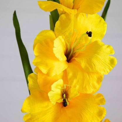 45&quot; Artificial Gladiolus Flower Stems - Set of 3 - FCHF CITY