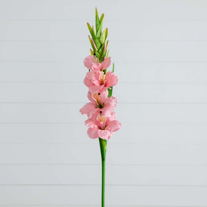 45&quot; Artificial Gladiolus Flower Stems - Set of 3 - FCHF CITY