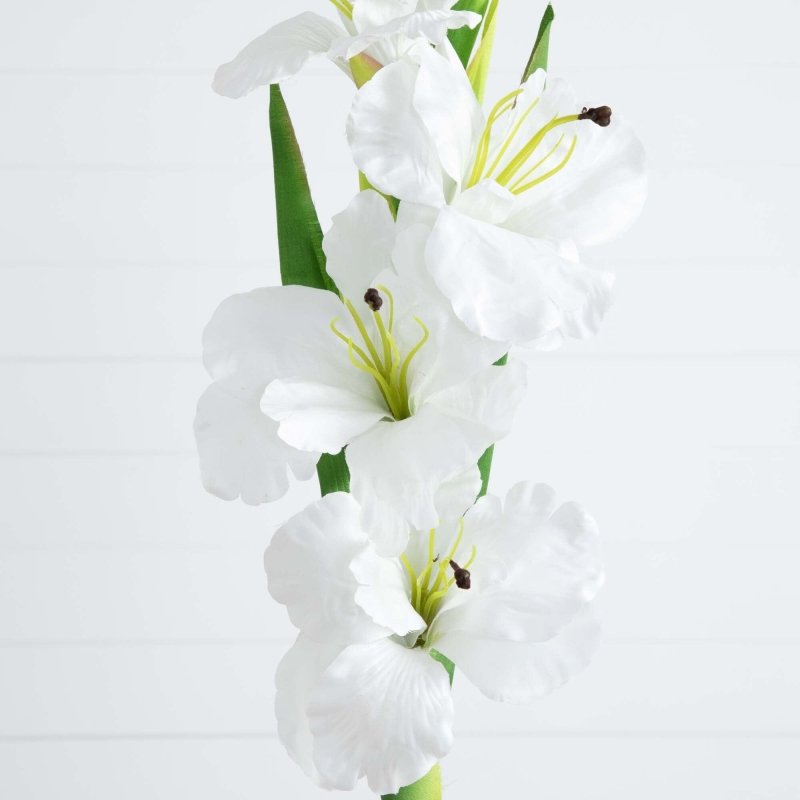 45&quot; Artificial Gladiolus Flower Stems - Set of 3 - FCHF CITY