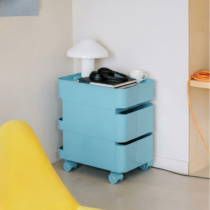 No Odor ABS Rolling Storage Chest with 4 Drawers