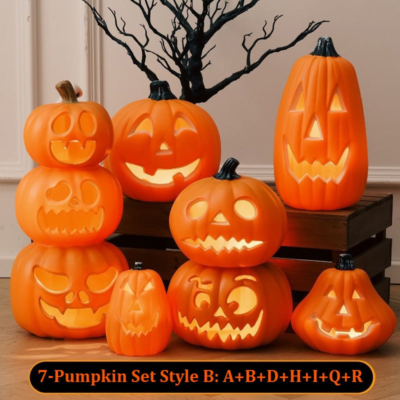 Large Halloween Pumpkin Lantern Decor